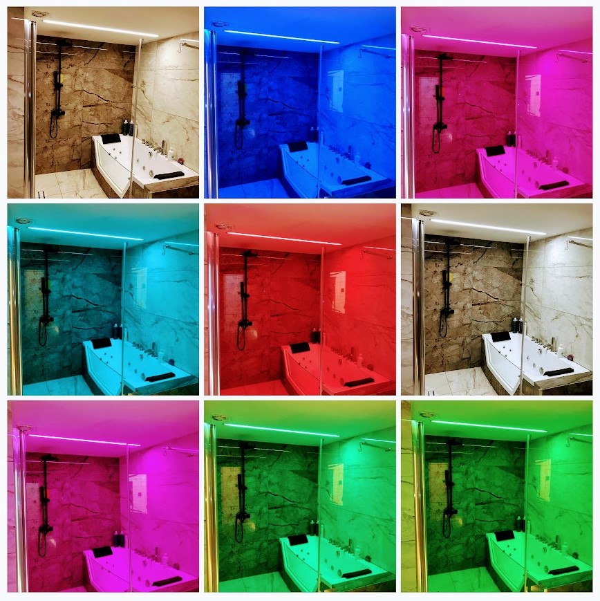 Zapuštěné LED světlo na míru LINIE IN 24 5025